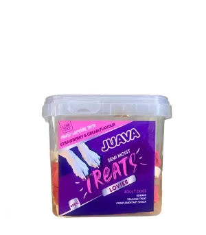 Juava-Semi-Moist-Treats---Lovies-Strawberry-and-Cream-400g