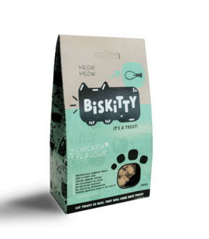 Biskitty Chicken Flavour Cat Treats 200g