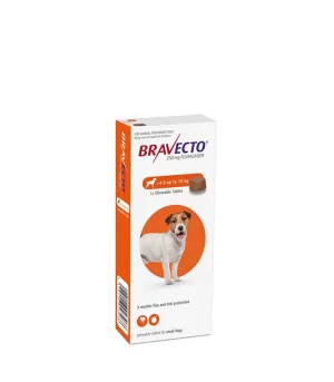 Bravecto Chewable Tick & Flea Tablet for Small Dog 5-10kg