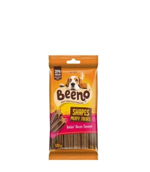 Beeno Rollies Dog Treats Smoked Bacon Flavour 120gm