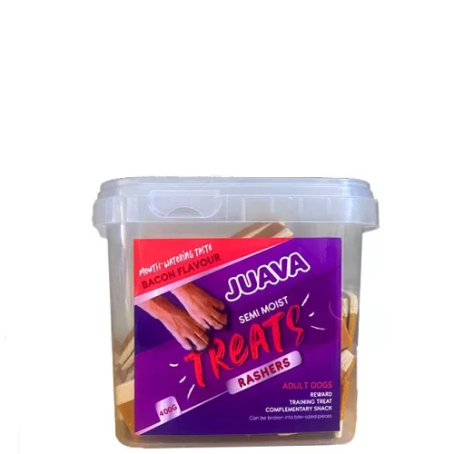 Juava Semi Moist Treats Bacon Rashers 1