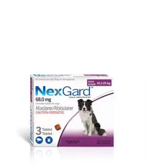 Nexgard 3 Pack (68mg) 10.1-25kg