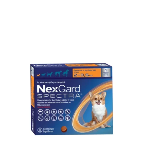 NEXGARD SPECTRA X SML SINGLE 2 3.5KG png 1