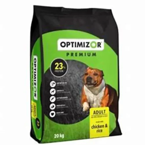 Optimizor Premium Adult Chicken And Rice 20kg 1 Optimizor Premium Adult Dog Food Chicken And Rice