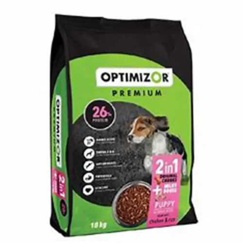 Optimizor Premium Puppy Milky Bones 18kg 1 Optimizor Premium Puppy Milky Bones 18kg 1