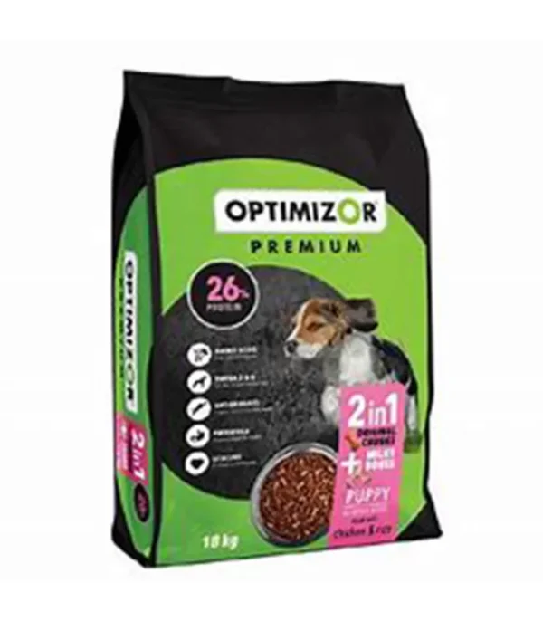 Optimizor Premium Puppy Milky Bones 18kg 1