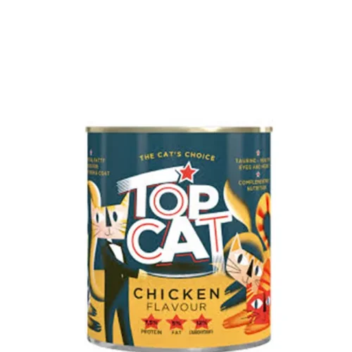 Top Cat Chicken Flavoured Cat Food 425g 1