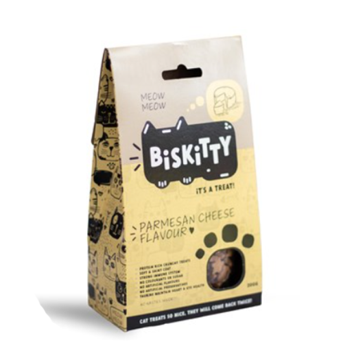 Biskitty Parmesan Cheese Flavor Treats 200g