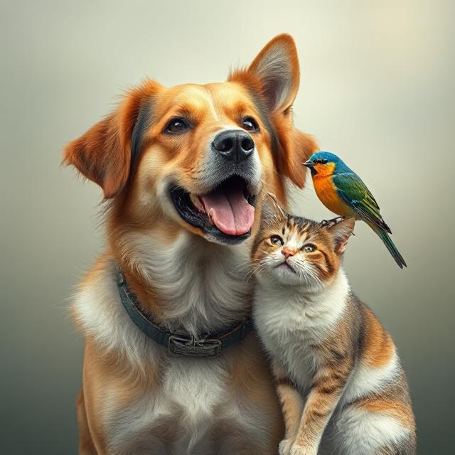 dogcatandbird