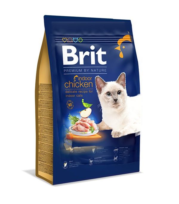 Brit Premium Chicken Indoor Cat Food