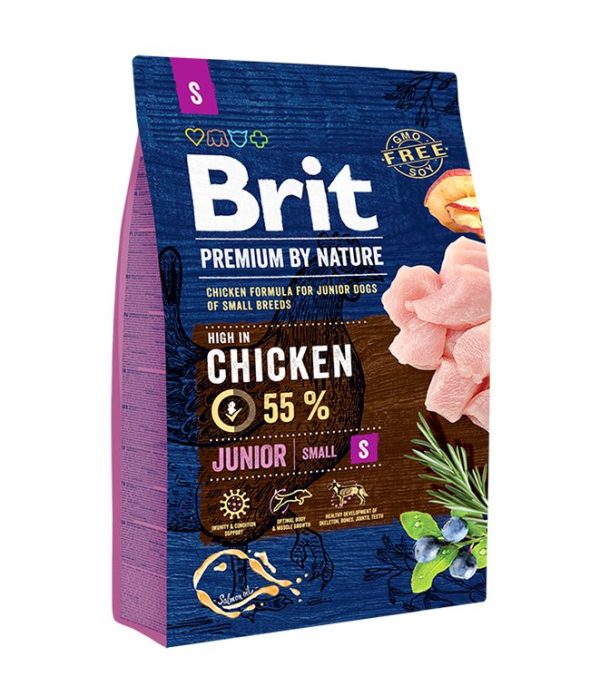 Brit Premium Chicken Small Puppy Dog Food 1kg