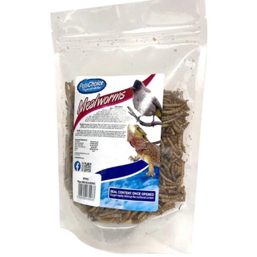 Pets Choice Dried Mealworms 100g