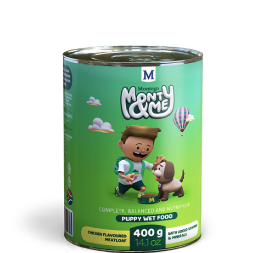 Montego Monty & Me Puppy Wet Chicken 400g